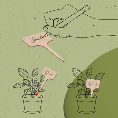Bamboo Plant Markers