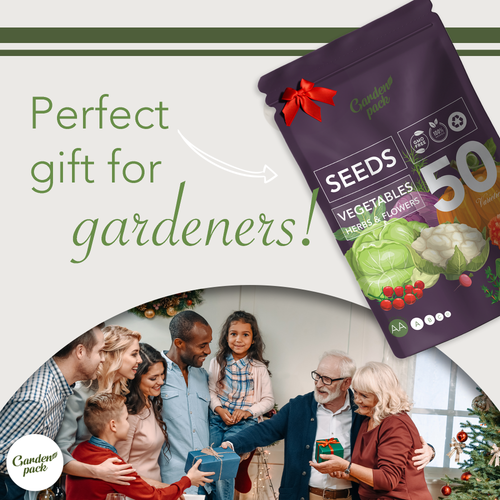 Garden Pack Seeds Pouch - 50 Varieties