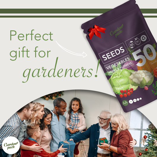 Garden Pack Seeds Pouch - 50 Varieties